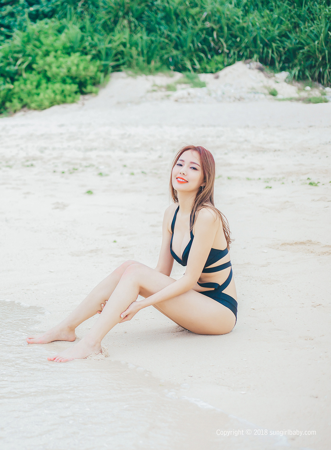 图片[34]-[SUNGIRL阳光宝贝]NO.015 夏季限定！薇多南岛冲绳写真林薇多 Victoria – COSPLAY-御萝部落