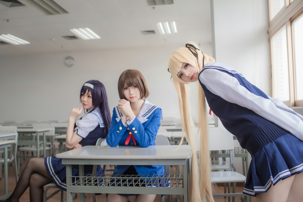 图片[6]-白金Saki写真 – 校服 – COSPLAY-御萝部落