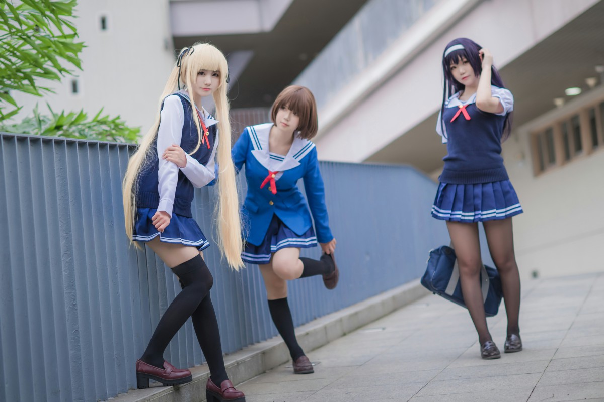 图片[18]-白金Saki写真 – 校服 – COSPLAY-御萝部落